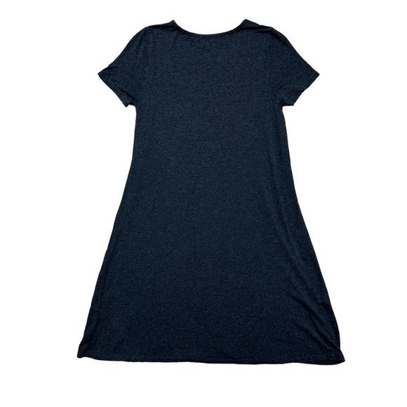 Madewell Swingy Tee Charcoal Gray Mini Dress US S - Picture 8 of 8